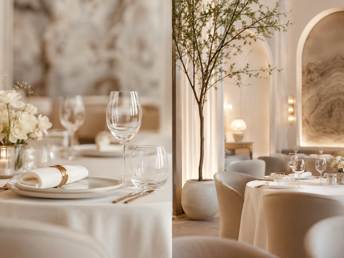 Light contact dining room