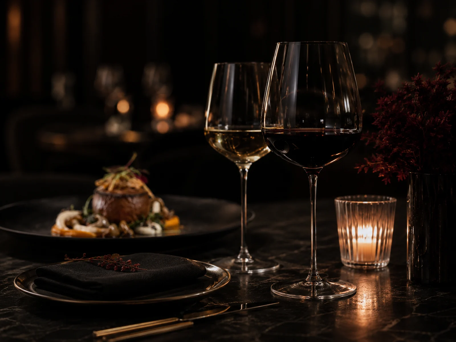 Private dining ambience