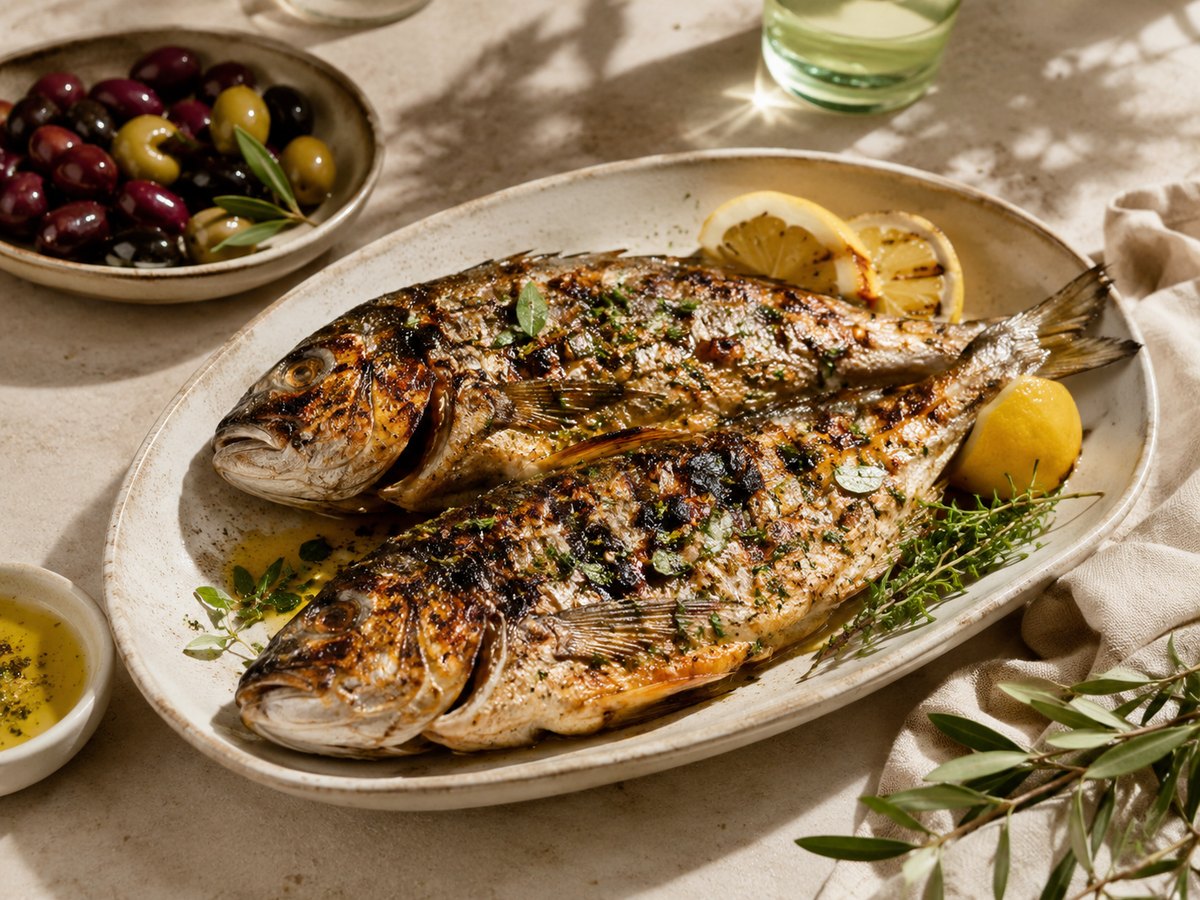 Grilled Sea Bass demo visual
