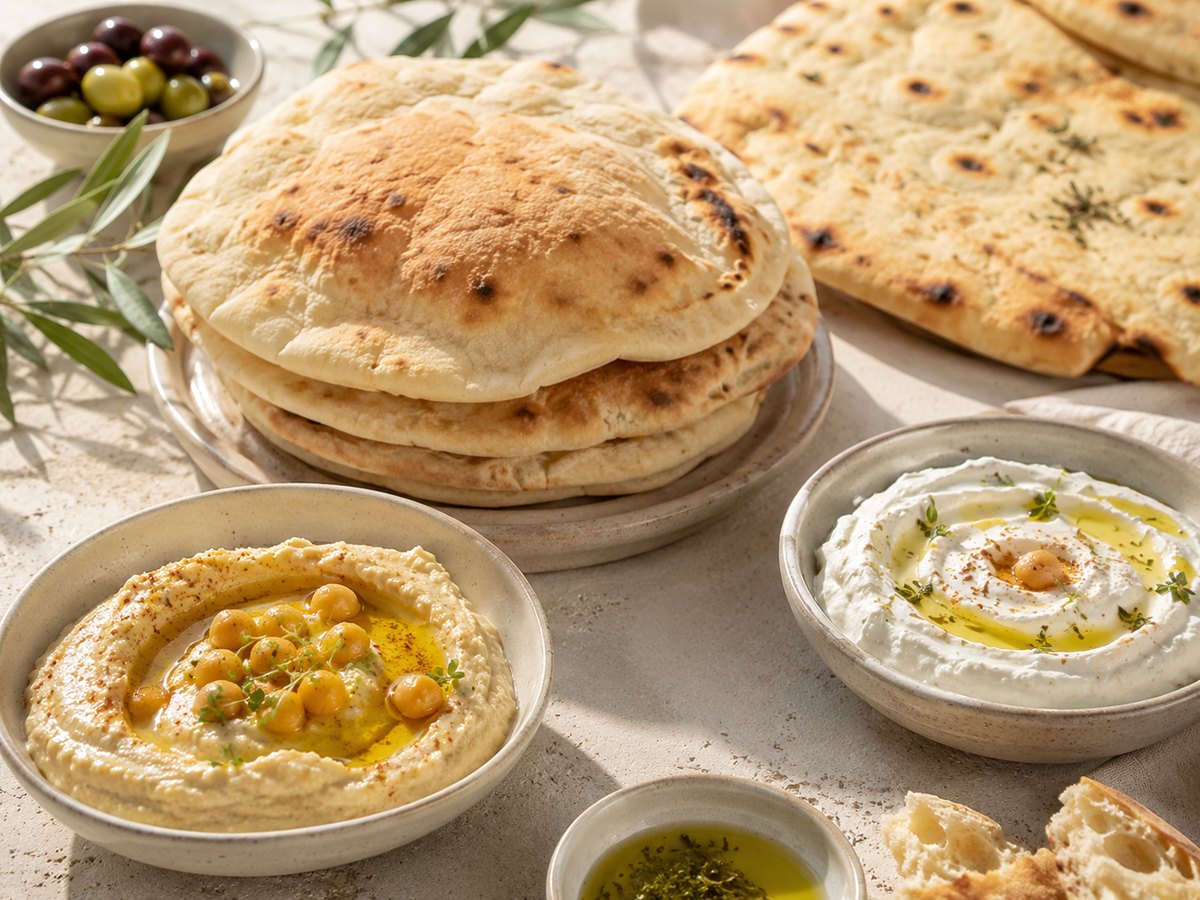Hummus & Pita demo visual
